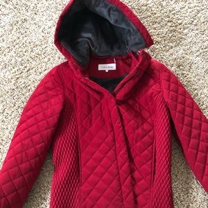 Calvin Klein Red Coat
